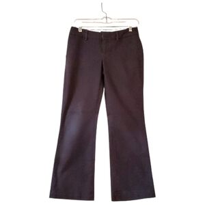 Banana Republic Gray Ryan Fit Cotton Pants Size 0 Women